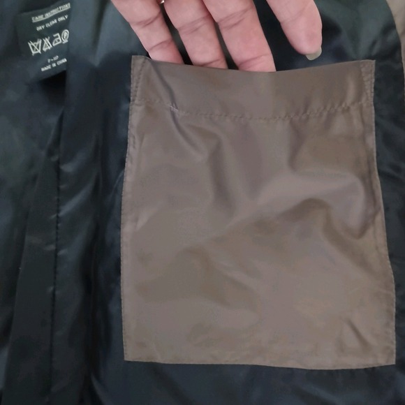 Donatella Women's Down Puffer Coat Size M Brown Bronze Full Zip Pockets Quilted - Picture 11 of 14